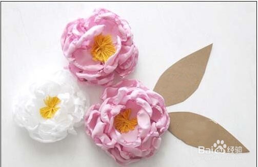 一起DIY仿真布艺月季花