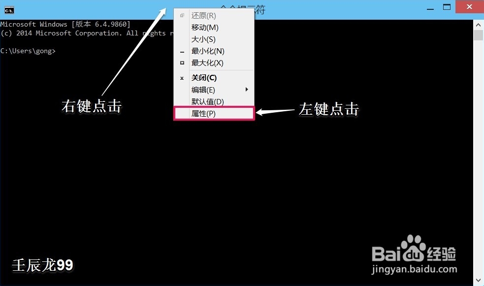 如何设置Windows10系统的DOS命令提示符