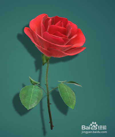 PPT中3D模型的阴影位置如何调整？