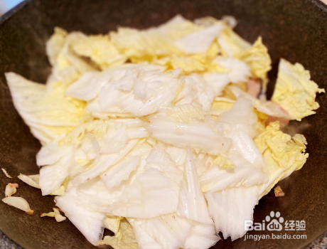 家庭自制醋溜白菜