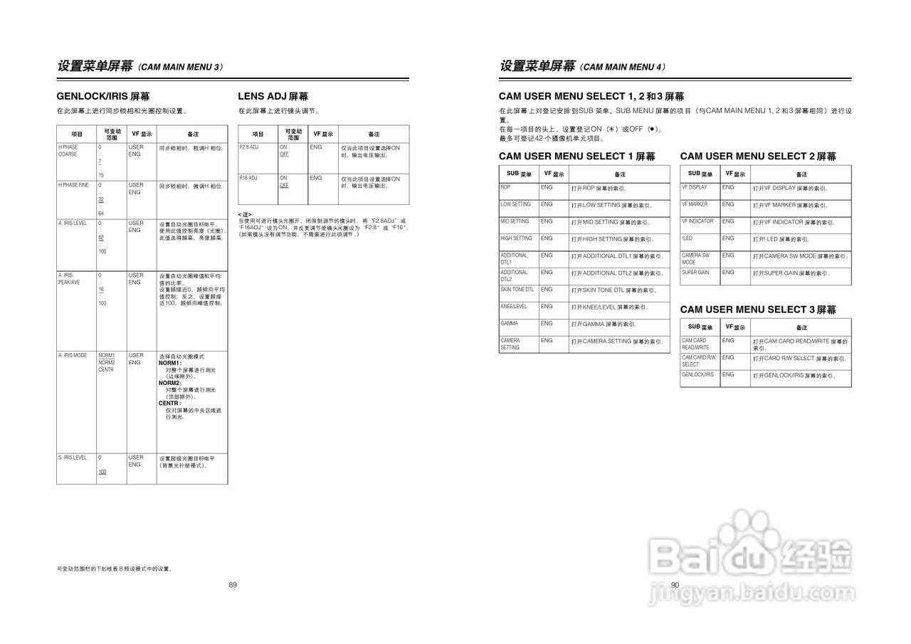 松下AJ-HDC20AMC数码摄像机说明书:[5]