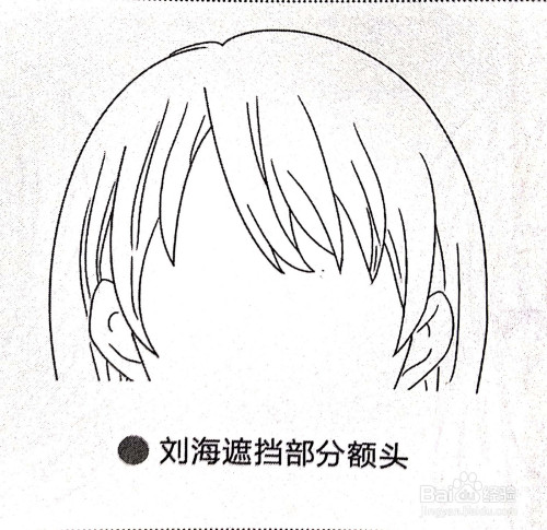 漫画刘海怎么画好看?
