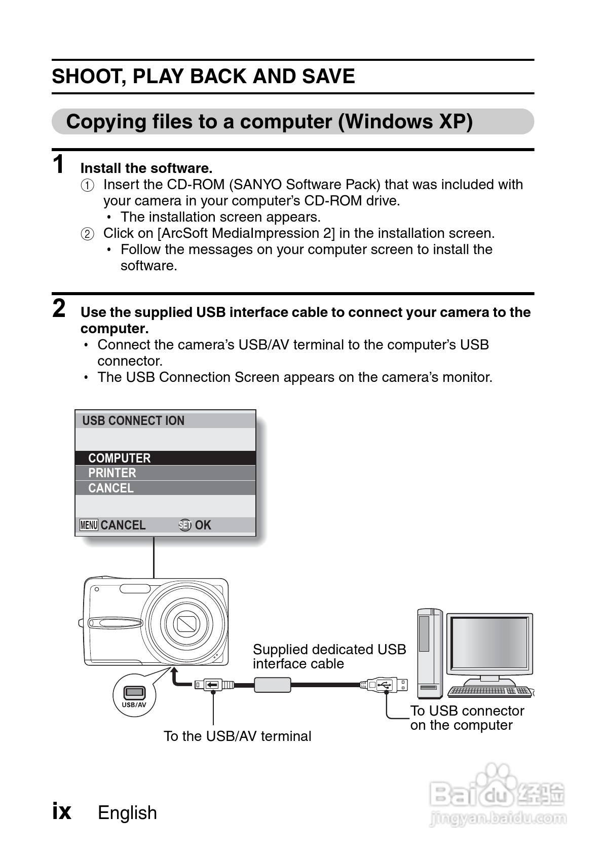 三洋VPC-X1220EX数码相机使用说明书:[1]