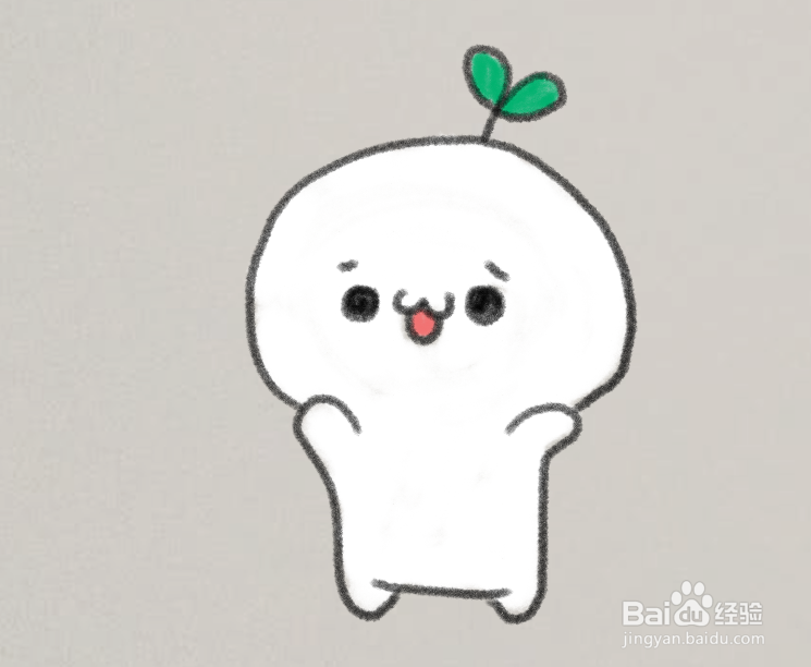 萌团子简笔画大全