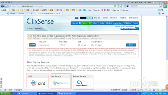 ClixSense注册及操作图文详细讲解