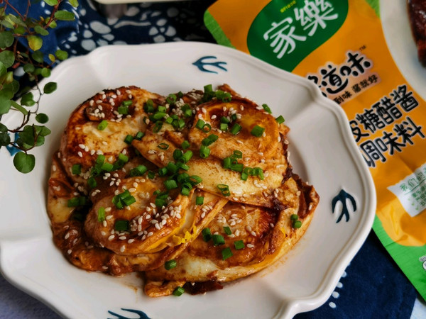 陈皮糖醋荷包蛋