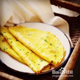 鸡蛋饼怎么做。