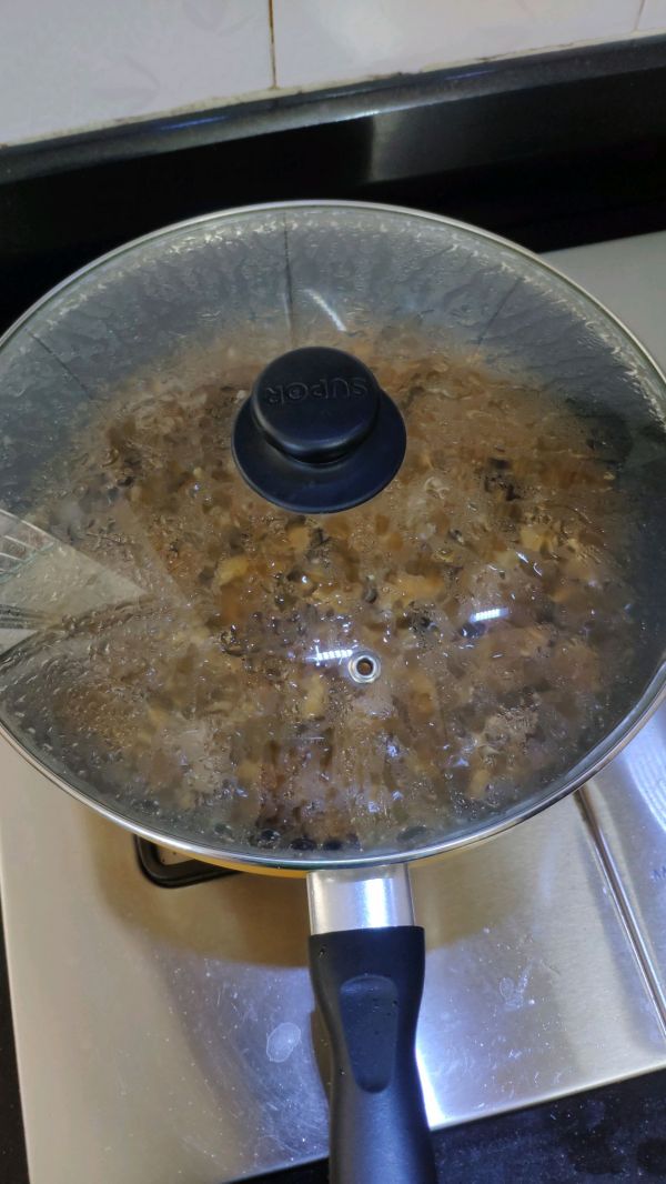 冬菇肉沫酱豆腐滑蛋