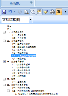 <b>word文档结构图字体过小或过大</b>