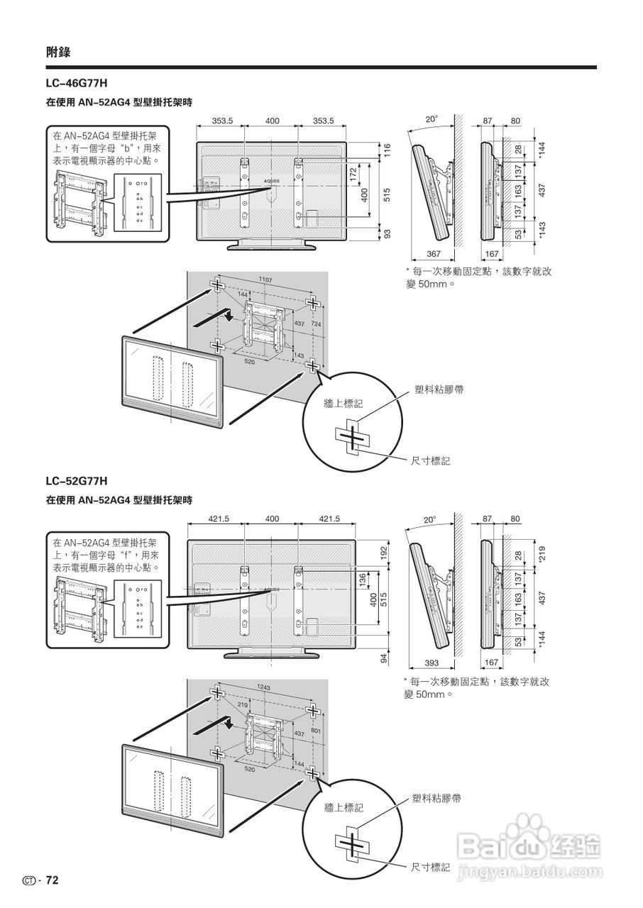 声宝LC-42G77H型液晶电视机说明书:[8]