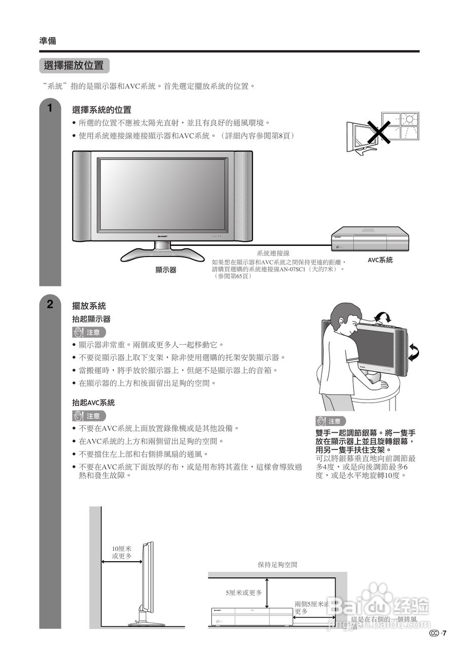 声宝LC-37HV4H型液晶电视机说明书:[1]