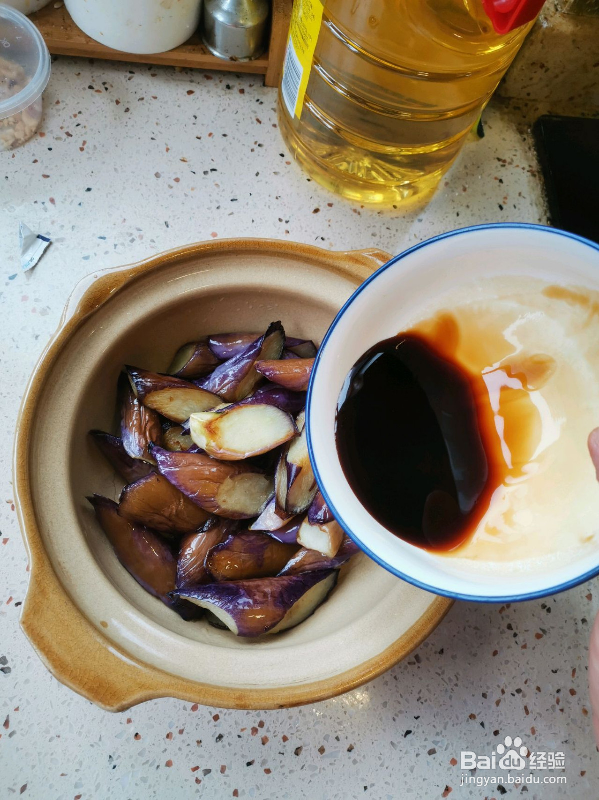 肉沫茄子煲的做法