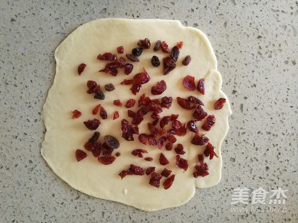 蔓越莓葡萄干千层吐司