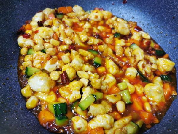 宫爆鸡丁简单版