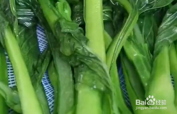 美味的耗油菜心