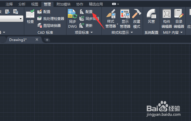 AutoCAD MEP 2020怎么开启支架样式