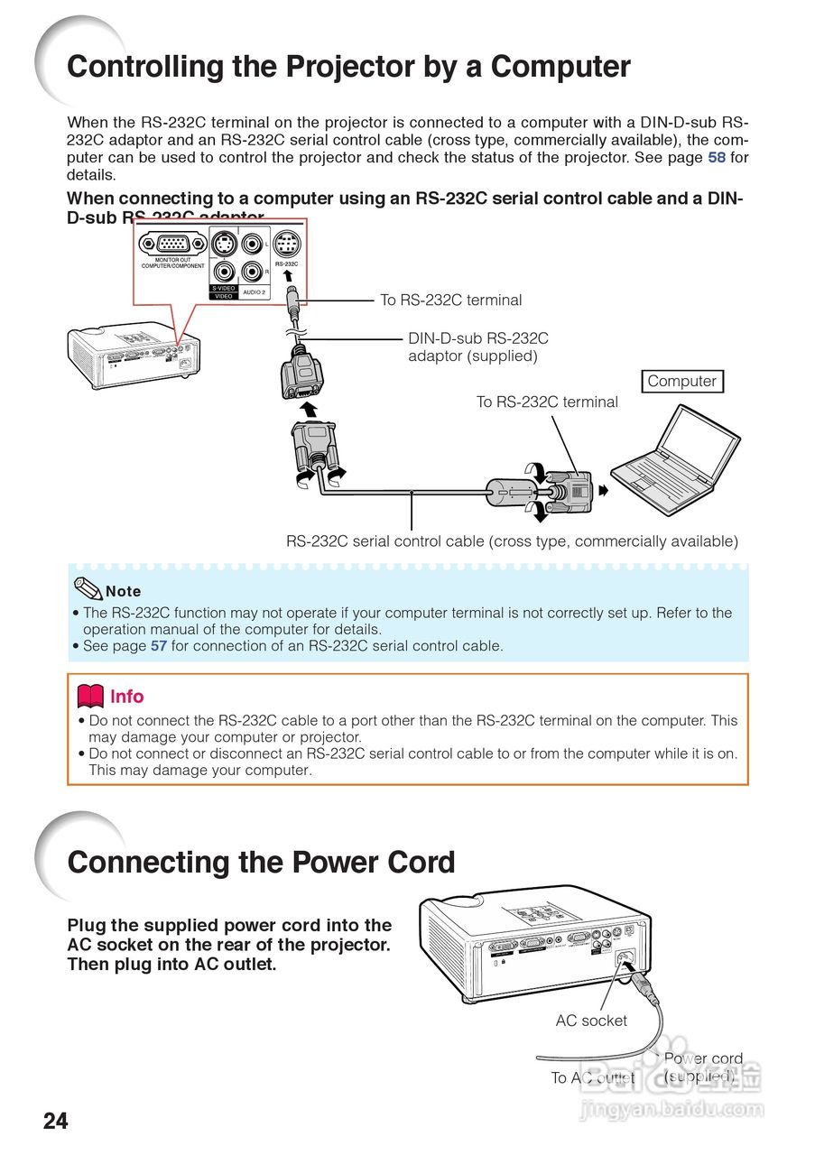 夏普XG-J326XA投影机使用说明书:[10]