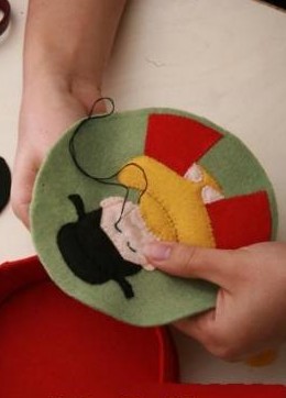 不织布糖果盒的详细制作过程