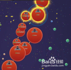 球球大作战如何才能学会踩球?