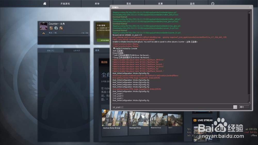 csgo ping参数怎么开