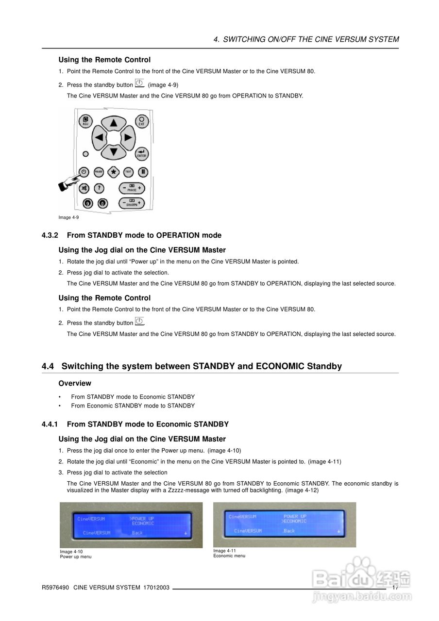 Barco巴可 Cine VERSUM 50投影机说明书:[3]