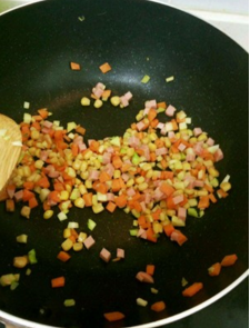 美味的鱿鱼包饭