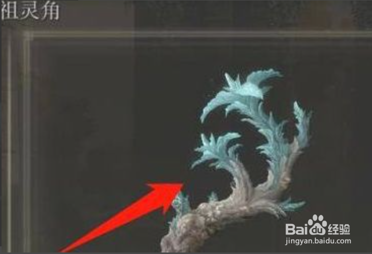 艾尔登法环祖灵角怎么获得