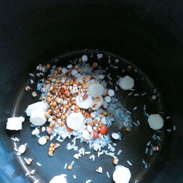 芡实薏米山药粥