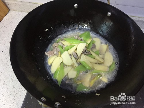 茨菇炒肉片做法