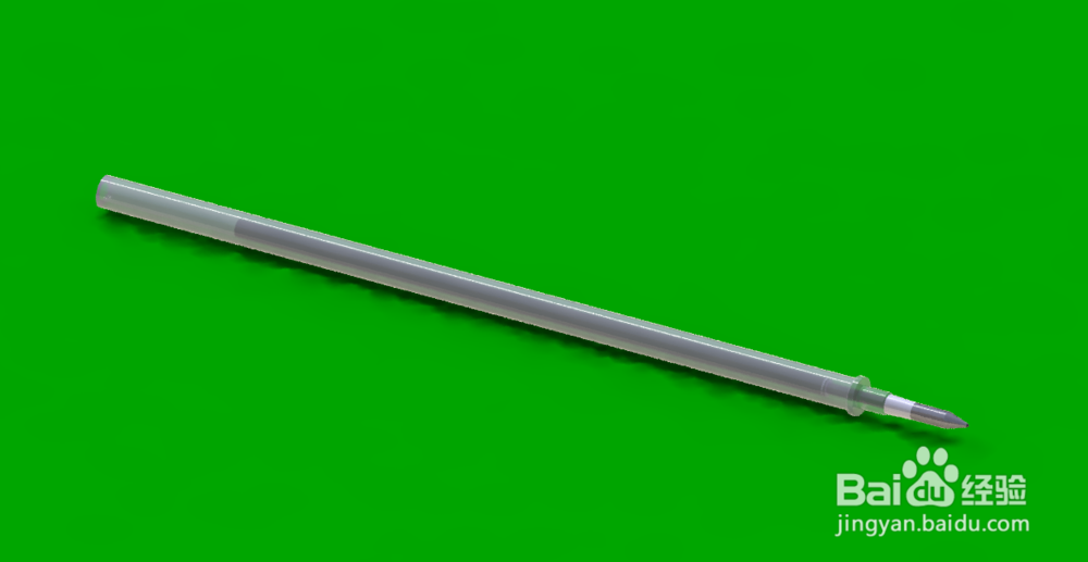 SolidWorks如何画油笔芯
