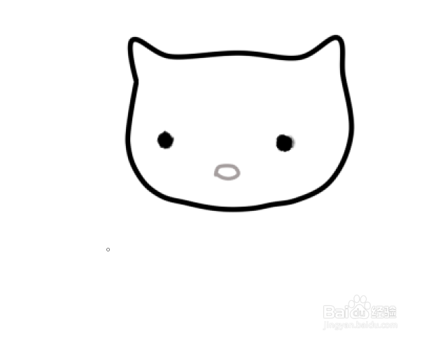 Hello Kitty猫简笔画怎么画