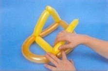 魔法气球造型教程系列之：[17]棒球帽