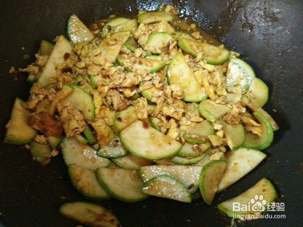 如何制作角瓜酱炒蛋