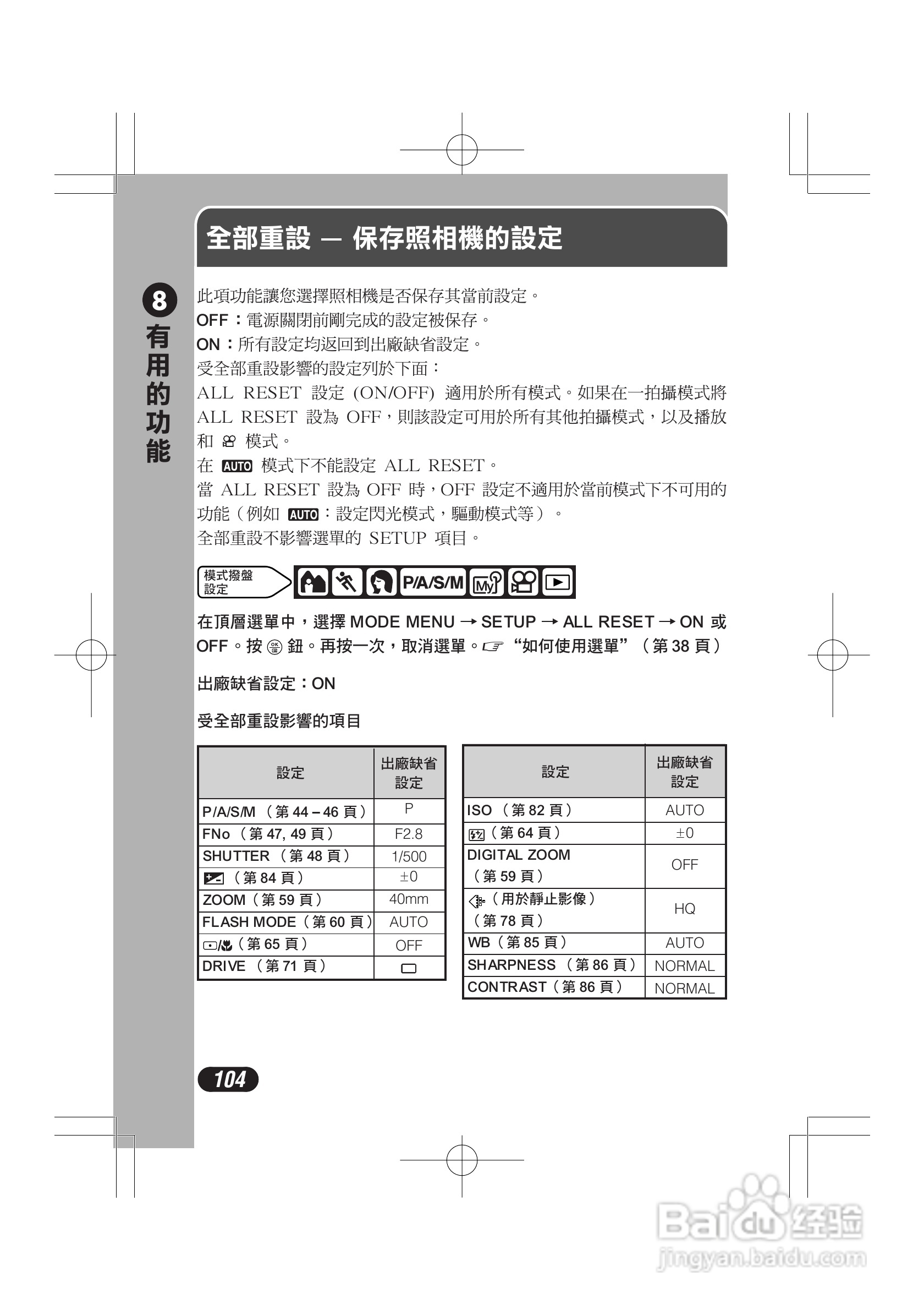 奥林巴斯 C-720UZ数码相机说明书:[11]