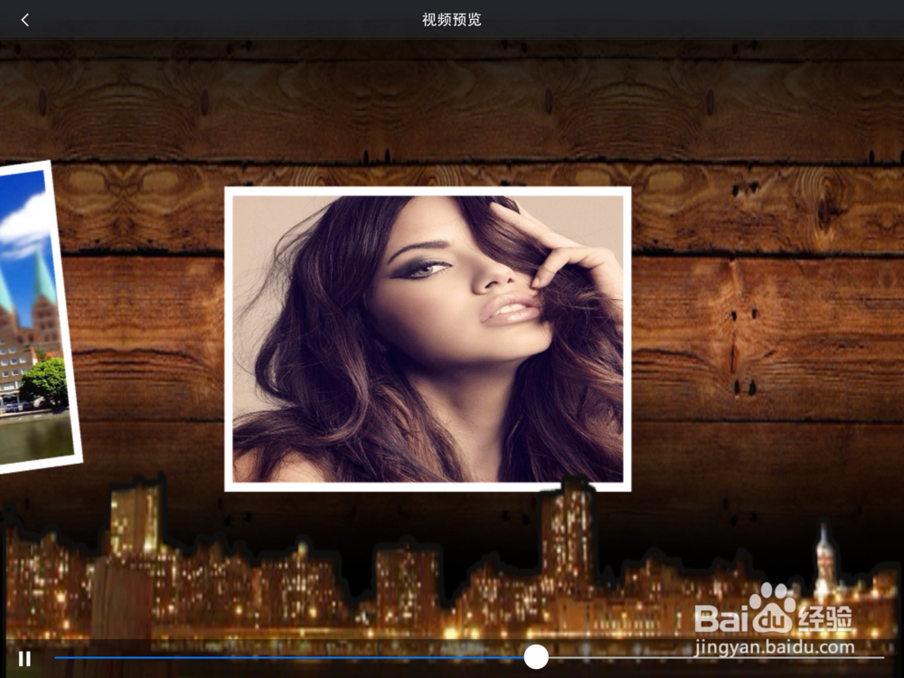 ipad照片做成影片视频