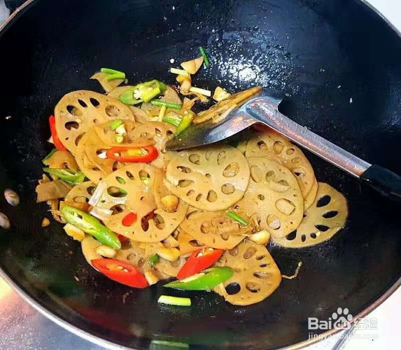 香辣藕片怎么做