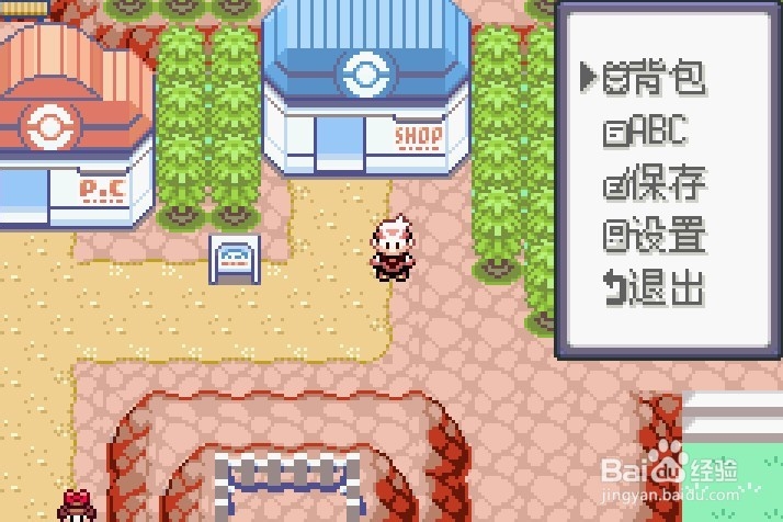 口袋妖怪背包怎么打开