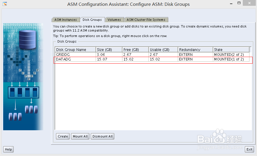 oracle rac 11g on rhel 6：[3]创建datadg