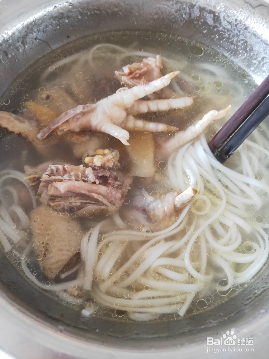 超级过瘾的鸡汤面