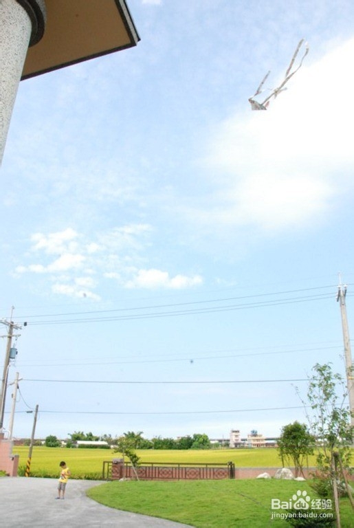 报纸制作的风筝