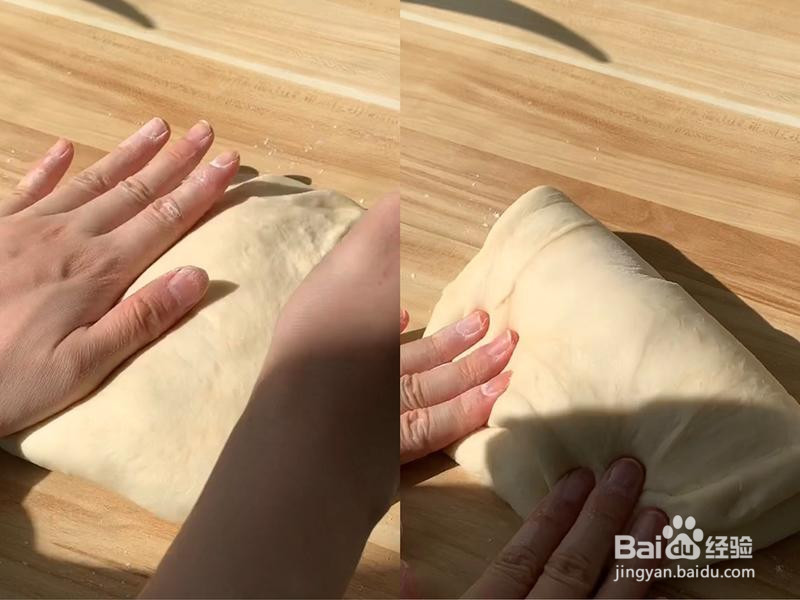 奶香芋泥包的做法