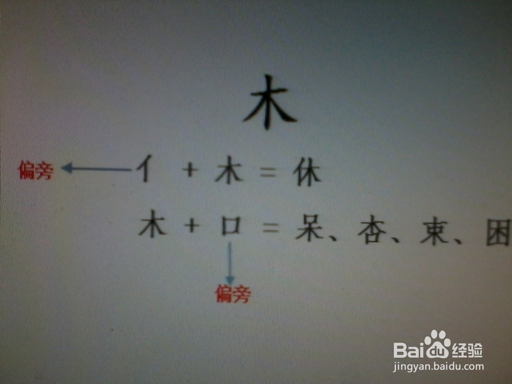 生字加减法──加减偏旁变生字