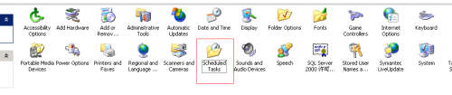Win 2003 英文版如何配置计划任务
