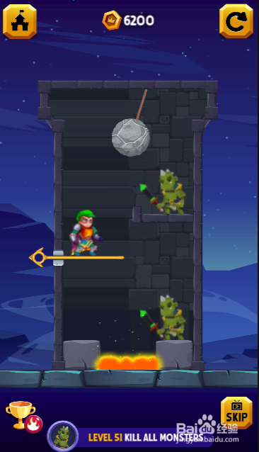 Super Boy Resure的Level-51如何通过？