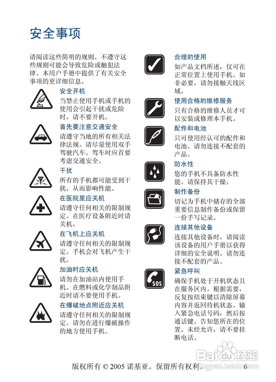 诺基亚6268手机使用说明书:[1]