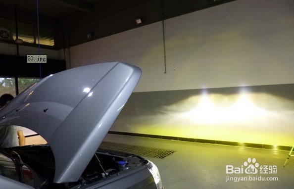 锋程车改东莞虎门HID灯改装路虎神行者2灯光升级