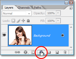 使用Photoshop更改图像中的头发颜色