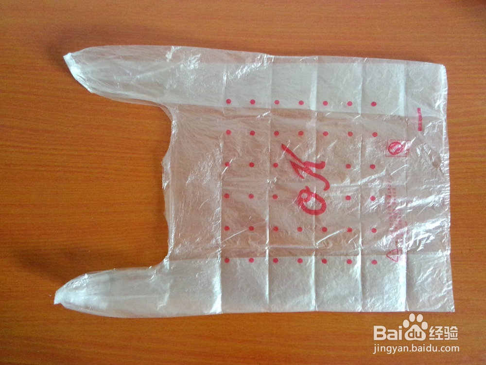 塑料袋怎么收纳之卷筒打结法（用于有耳塑料袋）