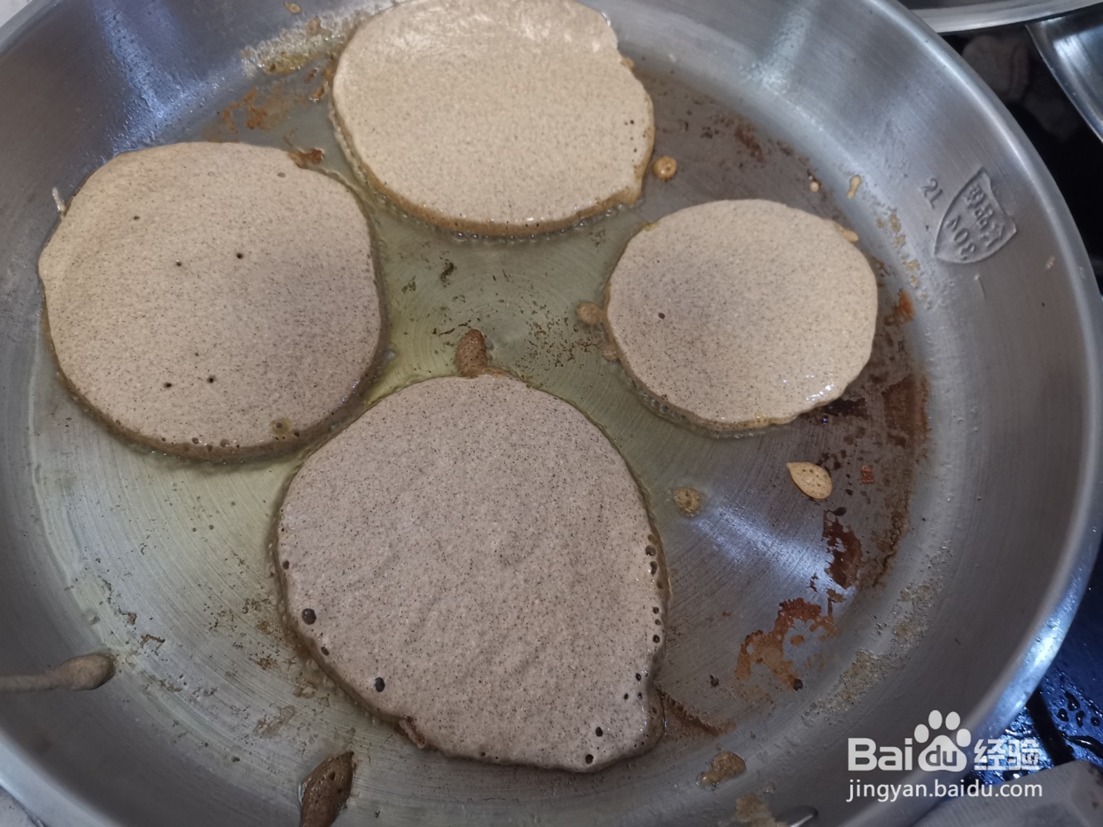 荞麦面玉米饼的做法