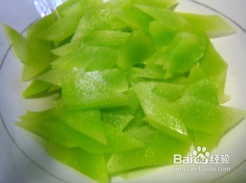 泡椒青笋炒肉片